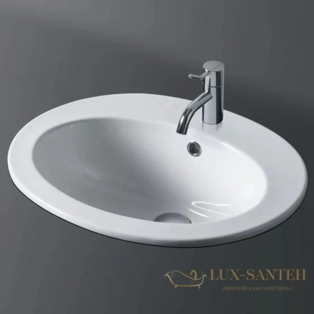 раковина simas lavabi d'arredo s 52 bia 53,5x45 см, белый