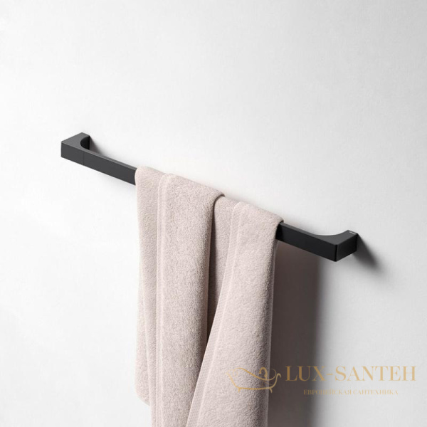 полотенцедержатель keuco edition 11, 11101370600, 622 мм, черный матовый