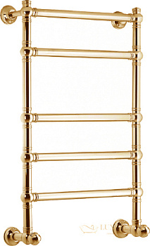 полотенцесушитель водяной margaroli armonia 9-464-5 94645505go, высота 93 см, ширина 66.5 см, золото