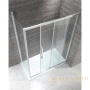 душевой уголок cezares lux soft lux-soft-w-ah-1-130/90-c-cr-iv 130x200 профиль хром, стекло прозрачное