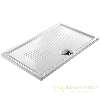 поддон душевой прямоугольный hatria lif h3 sby1zv01, 1400х800х30h мм, белый глянцевый