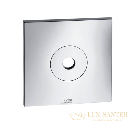 axor citterio, 27419000, настенная х потолочная панель для верхнего душа, цвет хром
