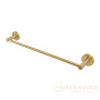 полотенцедержатель 655 мм, cezares relax-th-65-boro, золото брашированное