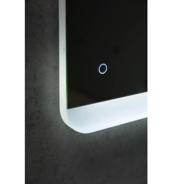зеркало belbagno spc spc-cez-700-600-led-tch 70 см с сенсорным выключателем, с подсветкой 