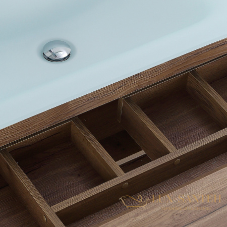 тумба под раковину belbagno kraft kraft-1000-1c-so-rt 100 см подвесная, rovere tabacco