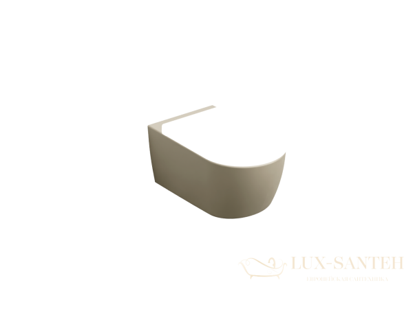 унитаз подвесной безободковый, cielo, smile, smvsnwk ln, 340x530x270h мм,  с комплектом креплений, lino