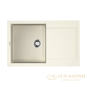 кухонная мойка omoikiri sakaime 79-wh tetogranit х белый, 4993279