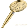 ручной душ hansgrohe raindance select s 120 3jet ecosmart золото 26531990