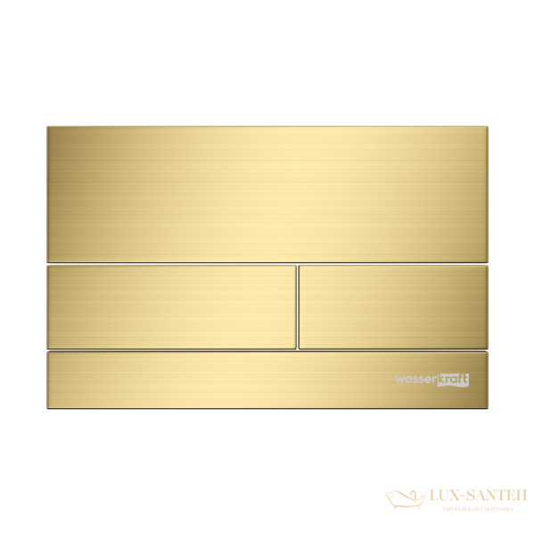 инсталляция для унитаза wasserkraft abens 20 20tlt.010.me.bl.mg04 с панелью смыва, золотой матовый