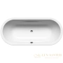 стальная ванна kaldewei vaio duo oval 233148053001 951-7 180х80 см с покрытием easy-clean, альпийский белый 