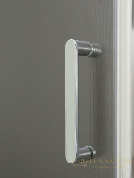 душевой уголок belbagno unique unique-ah-2-100/115-75/90-p-cr 115х90 см профиль хром, стекло рифленое 