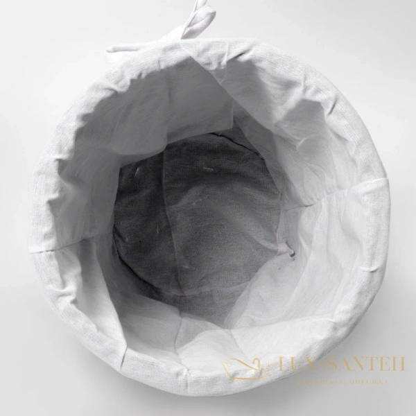 плетеная корзина wasserkraft elbe wb-740-m для белья, темно-коричневый