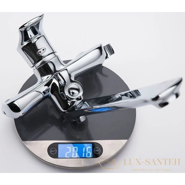 смеситель d&k rhein.reisling da1273301 для ванны, хром