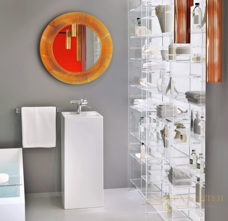 раковина laufen kartell by 8.1133.1.400.111.1 напольная 38 см, белый глянцевый