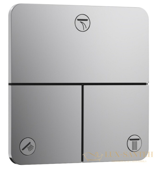 переключатель потоков hansgrohe showerselect comfort q 15587000, на 3 выхода, хром