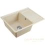 кухонная мойка paulmark weimar pm216550-ch, шампань