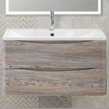 тумба под раковину belbagno acqua acqua-800-2c-so-ps подвесная, pino scania