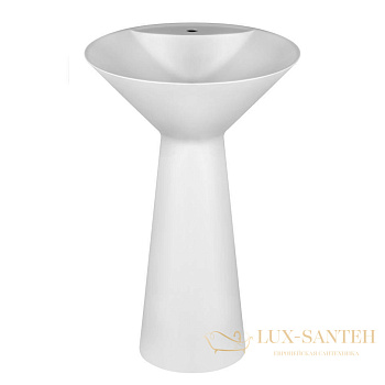 раковина напольная gessi cono 45907.521, белый