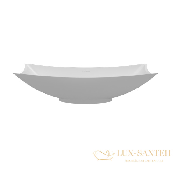 раковина накладная whitecross garnet 0739.060034.200, 60х34,5 см, белый матовый