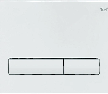 смывная клавиша belbagno genova bb018-gv-bianco, белый