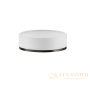 мыльница gessi inciso 58525.299 настольная, black xl