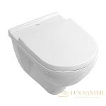 Чаша подвесного унитаза Villeroy & Boch O.Novo 5660 R0 01 без смывного обода, белый