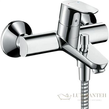 смеситель для ванны hansgrohe focus 31948000, хром