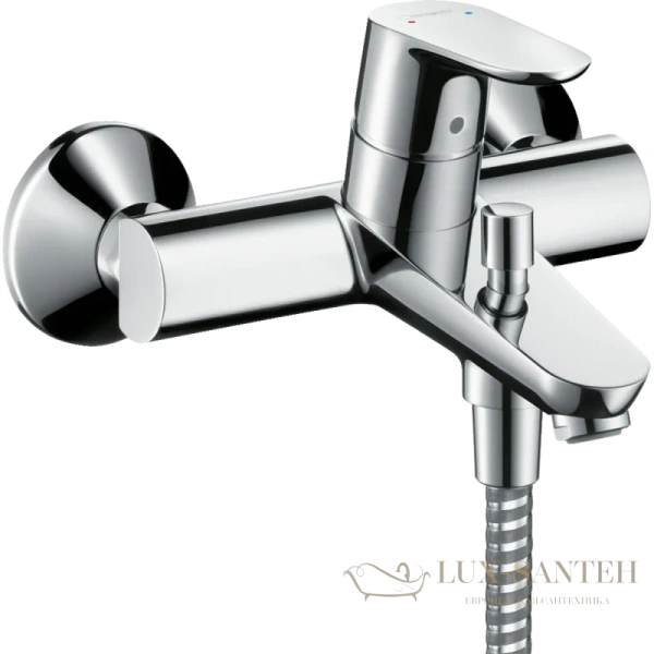 смеситель для ванны hansgrohe focus 31948000, хром