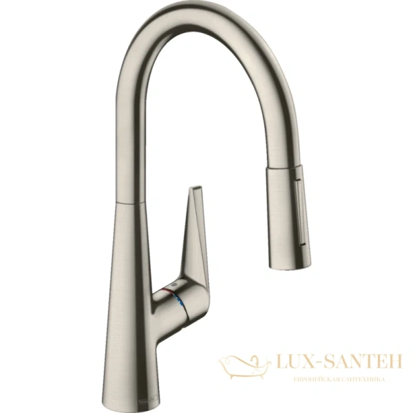 смеситель для кухни hansgrohe talis m51 72817800 сталь