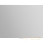 зеркальный шкаф belbagno spc-2a-dl-bl-800 80 см с подсветкой, сатин