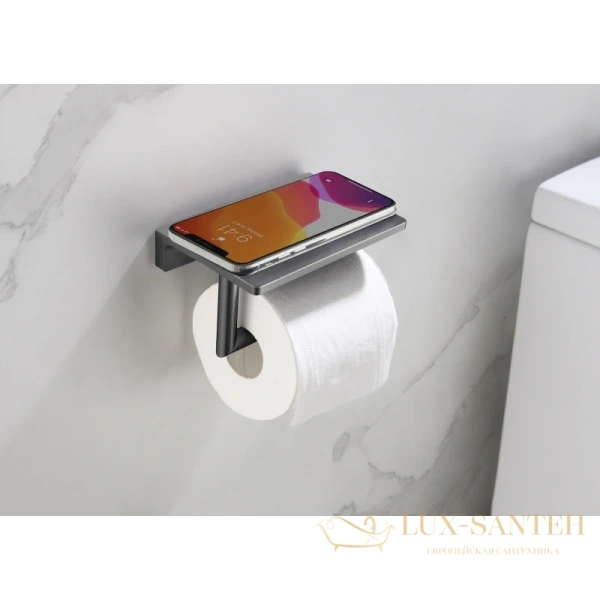 бумагодержатель timo saona 13043/18, черное золото