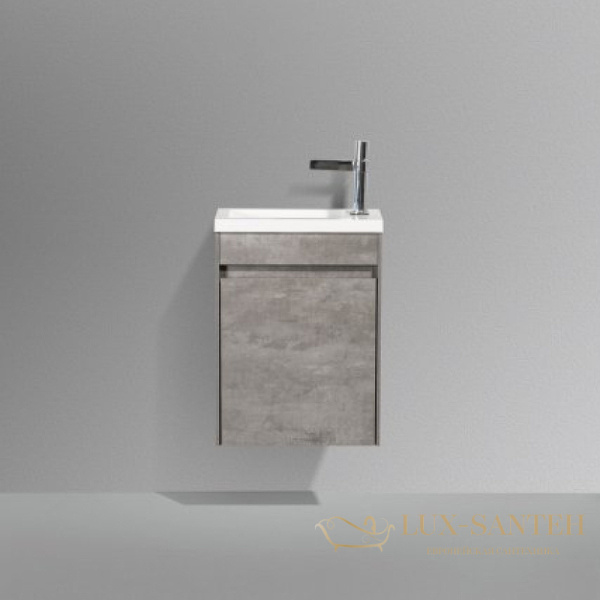 тумба под раковину belbagno pietra mini pietra mini-400-1a-so-scm-l 40 см подвесная, cemento