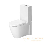 Чаша напольного унитаза Duravit Starck 2 2145090000, белый