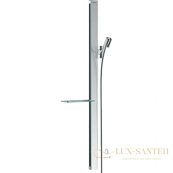 душевая штанга hansgrohe unica 27640000 90 см, хром