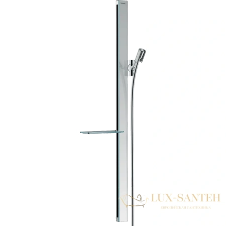душевая штанга hansgrohe unica 27640000 90 см, хром
