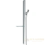 душевая штанга hansgrohe unica 27640000 90 см, хром