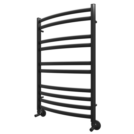 полотенцесушитель водяной lemark atlantiss п10 lm32810rbl 500x800, черный