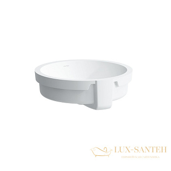раковина laufen living 8.1343.8.000.109.1 встраиваемая снизу 40 см, белый глянцевый