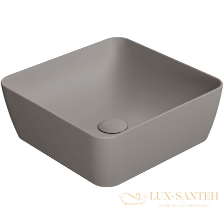 раковина-чаша gsi nubes 903805 38 см, tortora opaco