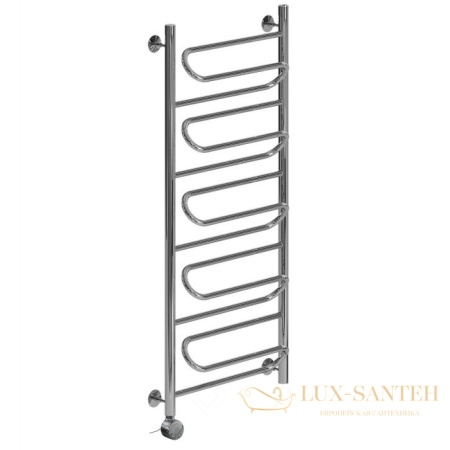 полотенцесушитель электрический ника curve лz 120/50 левый тэн, цвет хром