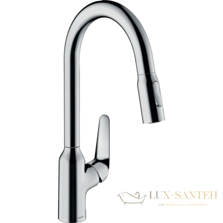 смеситель для кухни hansgrohe focus m42 71820000 хром