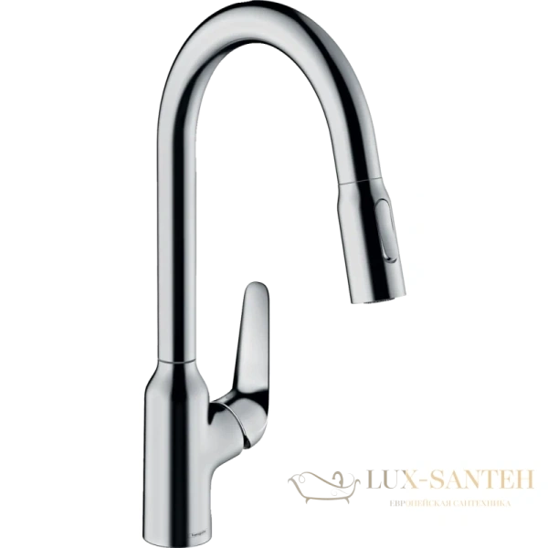 смеситель для кухни hansgrohe focus m42 71820000 хром