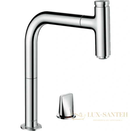 смеситель для кухни hansgrohe metris 73804000