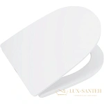 Сиденье BelBagno BB045/051SC для унитаза с микролифтом, белый