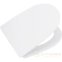 сиденье belbagno bb045/051sc для унитаза с микролифтом, белый