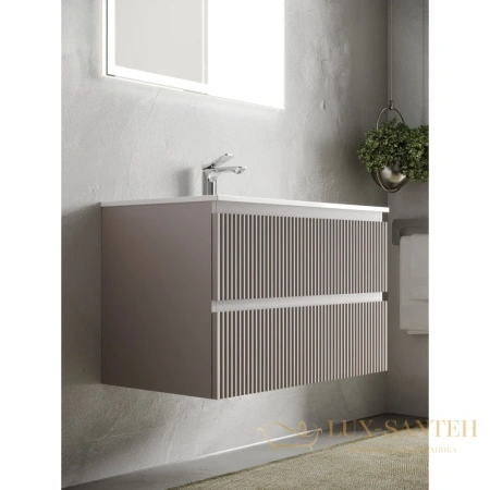 тумба sancos snob r snr120sm 119,5 см, серый матовый