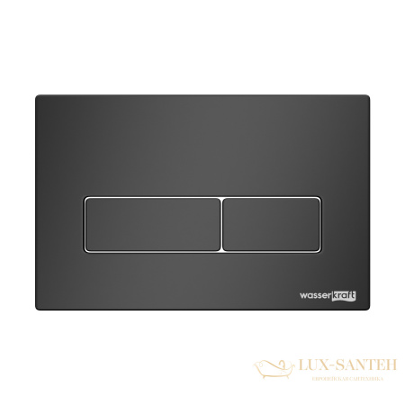 инсталляция для унитаза wasserkraft dinkel 58 58tlt.010.me.mb03 с панелью смыва, черный матовый