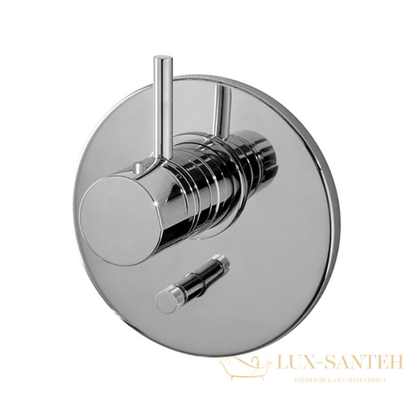 термостат для душа встраиваемый fima carlo frattini fimatherm, f4039x2cr, на 2 выходв, хром