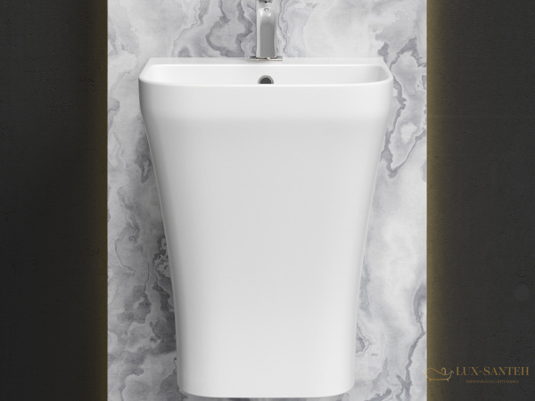 раковина подвесная  ceramica nova dion cn6067, 36,5x40,6 см, белый