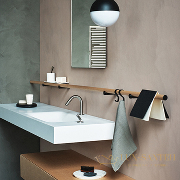 agape dot line, adtl1000rt, поручень, длина от 200 до 1000мм, подвесной, цвет натуральный дуб